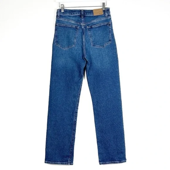 Madewell 90’s Straight High Waisted Denim Jeans Size 27 EUC - Picture 2 of 11
